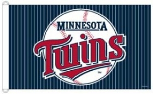 Minnesota Twins MLB 3 x 5 Flag