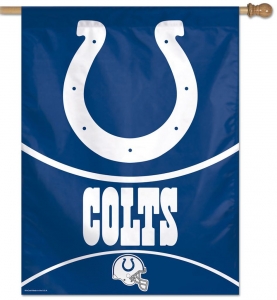 Indianapolis Colts NFL 27" x 37" Vertical Outdoor Flag