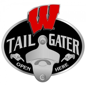Wisconsin Badgers Tailgater NCAA Trailer Hitch Cover