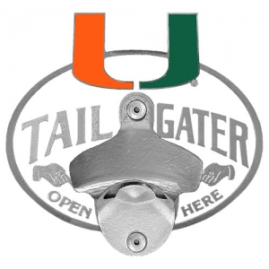 Miami Hurricanes Tailgater NCAA Trailer Hitch Cover