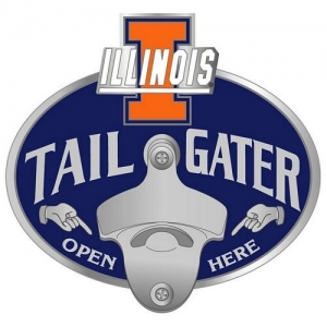 Illinois Fighting Illini Tailgater NCAA Trailer Hitch Cover