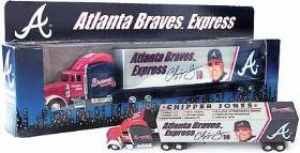 Atlanta Braves Chipper Jones White Rose '00 TeamMate