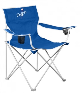 LA Dodgers MLB Deluxe Nylon Tailgate Chair