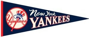 New York Yankees Throwback Wool Pennant