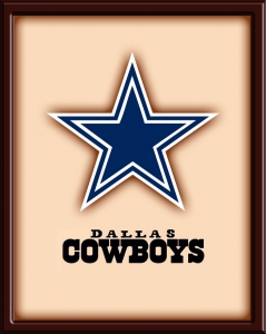 Imperial USA Dallas Cowboys 3D Wooden Wall Art