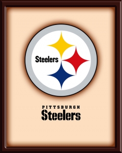 Imperial USA Pittsburgh Steelers 3D Wooden Wall Art