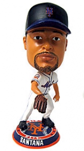 New York Mets Johan Santana Forever Collectibles Phathead