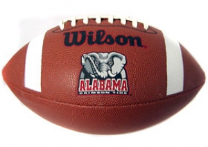 Alabama Crimson Tide Collectible Composite NCAA Wilson Football