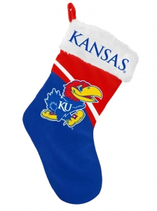 Kansas Jayhawks 17" Christmas Stocking