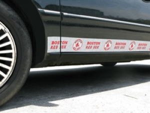Boston Red Sox MLB Rocker Panel Trim Magnets