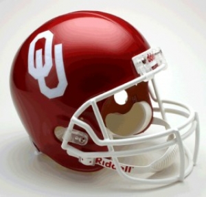 Oklahoma Sooners Full Size ""Deluxe"" Replica Helmet by Riddell
