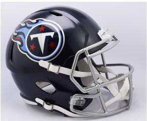 Tennessee Titans 2018 Full Size ""Deluxe"" Replica NFL Helmet by Riddell