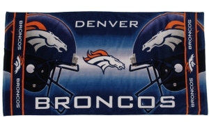 Denver Broncos 30" x 60" NFL Beach Towel