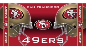 San Francisco 49ers 30" x 60" NFL Beach Towel