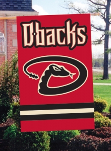 Arizona Diamondbacks MLB Embroidered Vertical Outdoor Flag