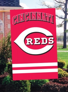 Cincinnati Reds MLB Embroidered Vertical Outdoor Flag
