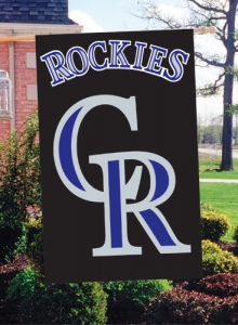 Colorado Rockies MLB Embroidered Vertical Outdoor Flag