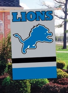 Detroit Lions NFL Embroidered Vertical Outdoor Flag