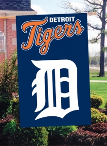 Detroit Tigers MLB Embroidered Vertical Outdoor Flag
