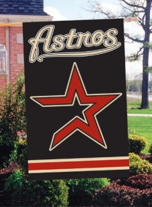 Houston Astros MLB Embroidered Vertical Outdoor Flag