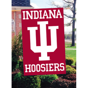 Indiana Hoosiers Embroidered Vertical Outdoor Flag