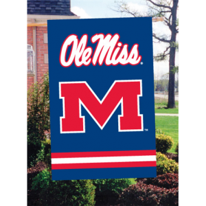 Ole Miss Rebels Embroidered Vertical Outdoor Flag