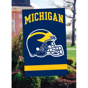 Michigan Wolverines Embroidered Vertical Outdoor Flag
