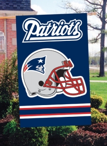 New England Patriots NFL Embroidered Vertical Outdoor Flag
