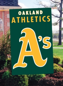 Oakland Athletics MLB Embroidered Vertical Outdoor Flag
