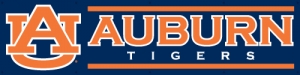 Auburn Tigers 8' x 2' Embroidered Party Banner