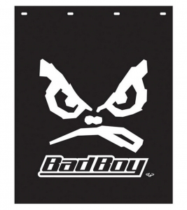 Bad Boy 24" x 30" Black Polyguard Semi Truck Mud Flaps
