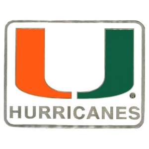 Miami Hurricanes NCAA Logo Style Hitch Cover