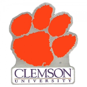 Clemson Tigers NCAA Logo Style Hitch Cover