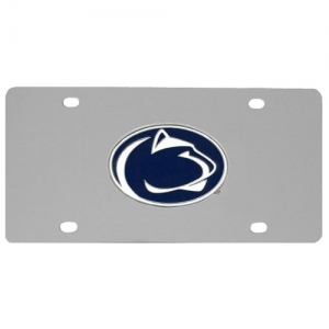 Penn State Nittany Lions NCAA Stainless Steel License Plate