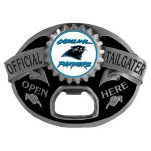Carolina Panthers NFL Bottle Opener Tailgater Belt Buckle