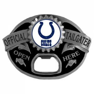 Indianapolis Colts NFL Bottle Opener Tailgater Belt Buckle