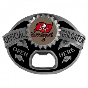 Tampa Bay Buccaneers NFL Bottle Opener Tailgater Belt Buckle