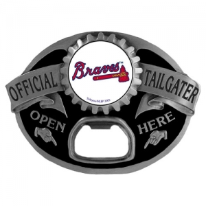 Atlanta Braves MLB Bottle Opener Tailgater Belt Buckle