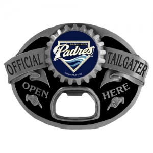San Diego Padres MLB Bottle Opener Tailgater Belt Buckle