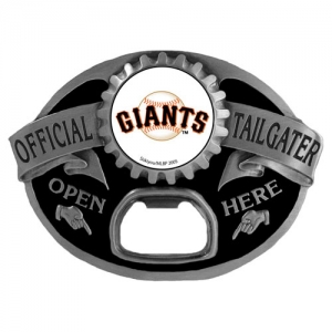 San Francisco Giants MLB Bottle Opener Tailgater Belt Buckle