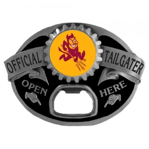 Arizona State Sun Devils NCAA Bottle Opener Tailgater Belt Buckle