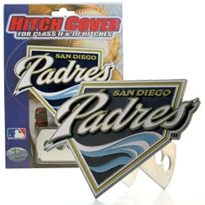 San Diego Padres MLB Logo Style Hitch Cover
