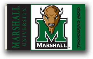 Marshall Thundering Herd NCAA 3 x 5 Flag