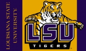 LSU Tigers NCAA 3x5 Flag by BSI Products