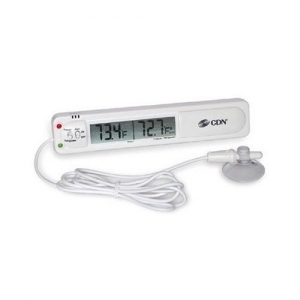 CDN Audio/Visual Refrigerator/Freezer Alert Alarm and Thermometer
