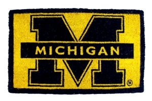 Michigan Wolverines NCAA 18" x 30" Welcome Mat