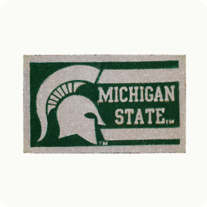 Michigan State Spartans NCAA 18" x 30" Welcome Mat