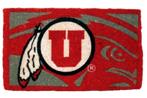 Utah Utes NCAA Welcome Mat