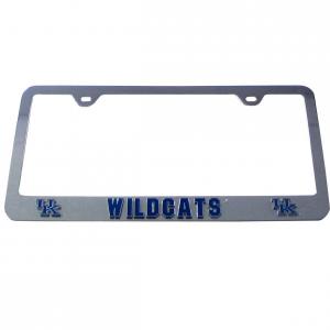 Kentucky Wildcats NCAA Chrome 3D License Plate Frame