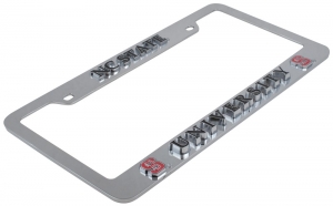 NC State Wolf Pack NCAA Chrome 3D License Plate Frame